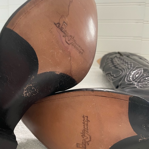 Leddy Vaquero Ladies cowgirl tall boots. - Picture 3 of 6